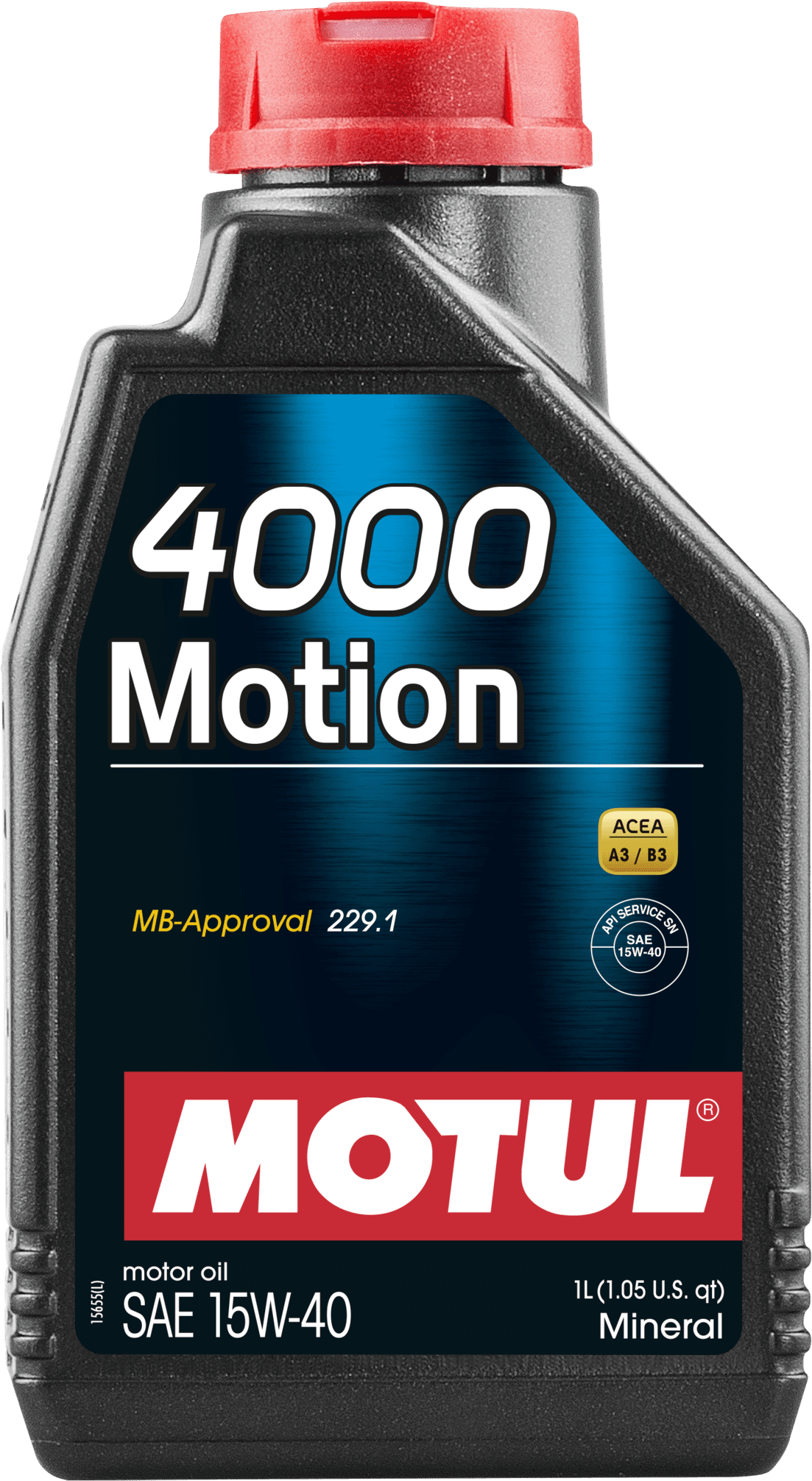 Motul 4000 Motion 15W-40, 1 lt