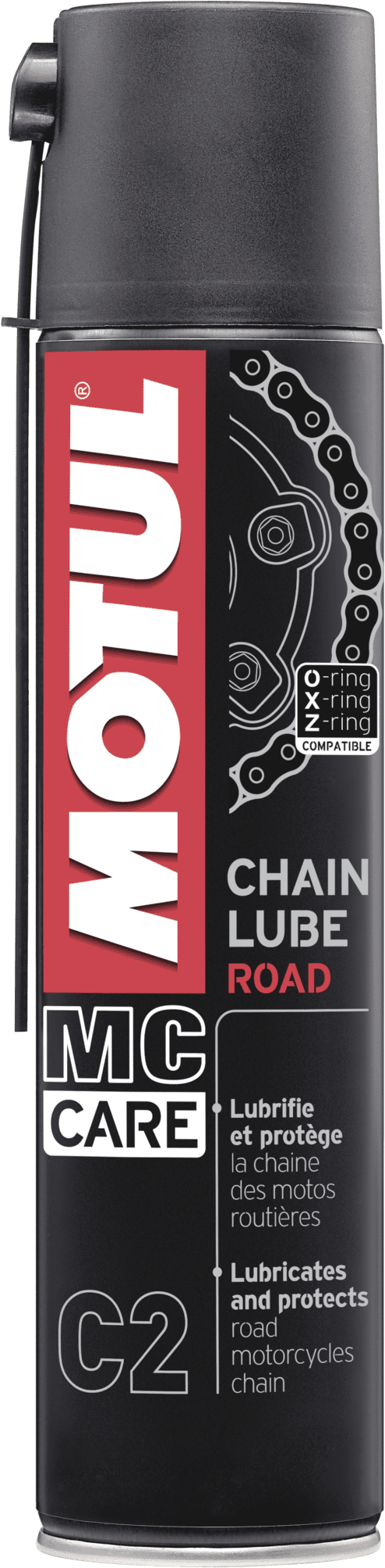 102981-400ML Lubricant for road motorcycle chains.