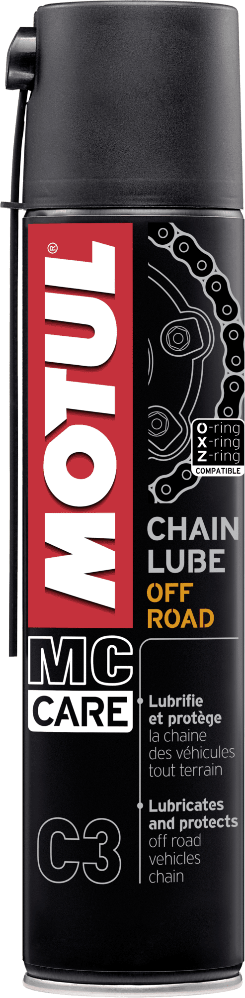 102982-400ML Lubricant for road motorcycle chains.