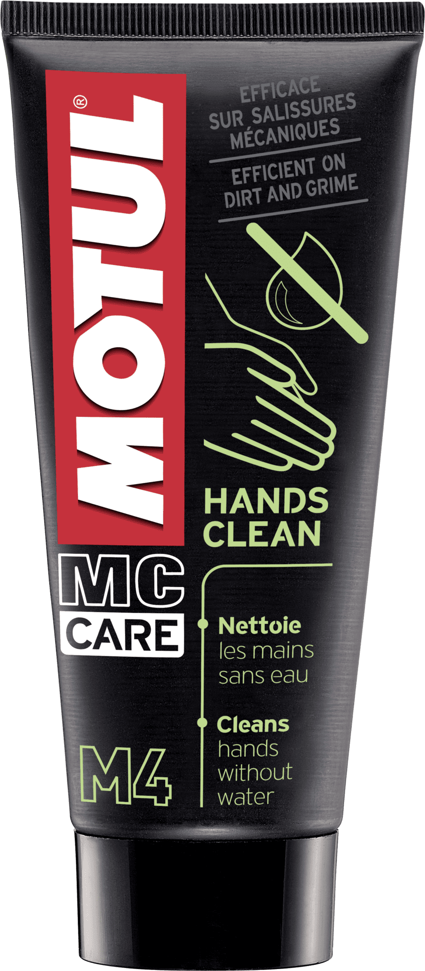 102995-100ML MOTUL® HANDS CLEAN Nettoie les mains sans eau.