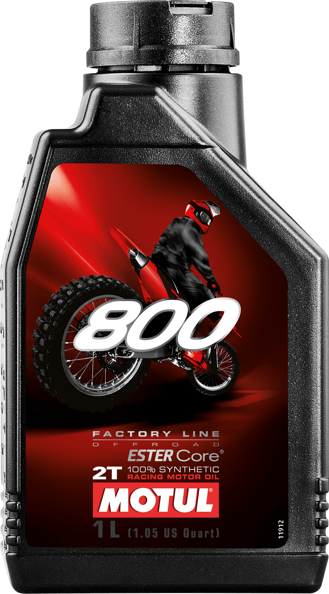 104038-1 Lubrifiant Compétition Motocross / MX pour Moteurs 2 Temps graissés par mélange 100% Synthétique - Technologie ESTER Core®.