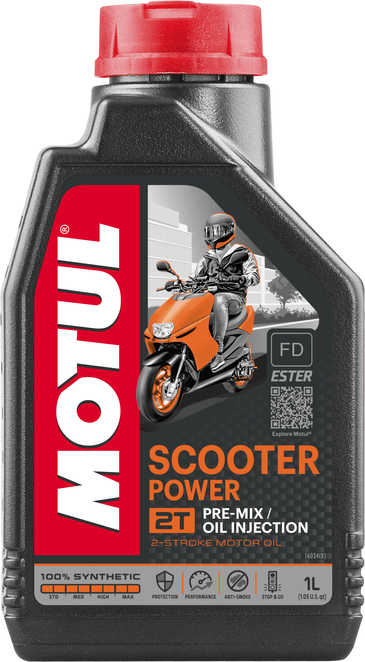 Motul Scooter Power 2T, 1 lt