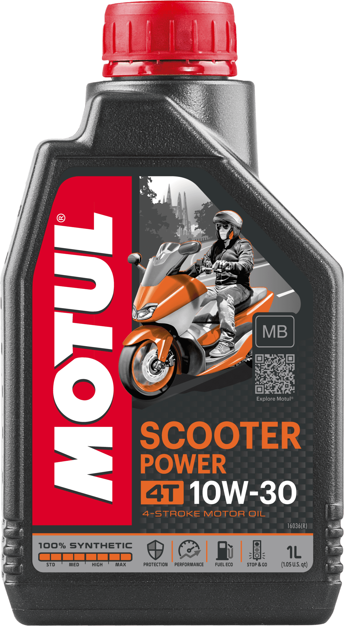 Motul Scooter Power 4T 10W-30 MB, 1 lt