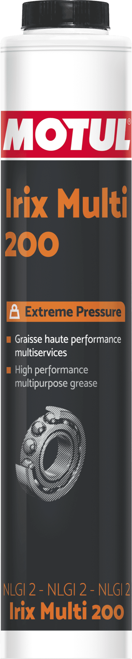 108672-400GR High performance multipurpose grease recommended for the lubrication of roller bearings, plain bearings, thrust bearings, gears, electric motors, winches, bushings, wheel bearings, universal joints, ball joints, chassis lubrication in heavy- and light-duty, automobiles, landscaping, agricultural, motorcycle and powersports equipment operating under normal to severe conditions.