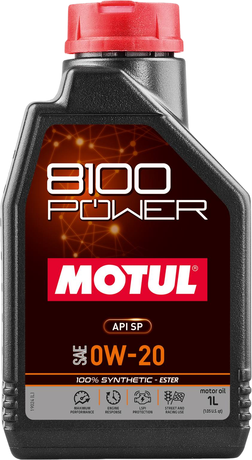 Motul 8100 POWER 0W-20, 1 lt