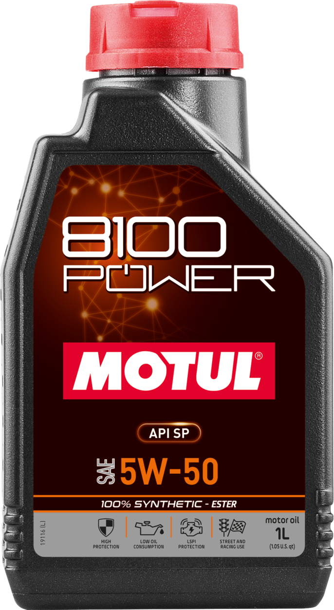Motul 8100 POWER 5W-50, 1 lt