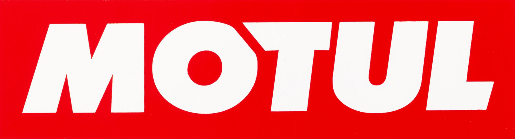 202458 Waterproof sticker with Motul logo in different sizes.