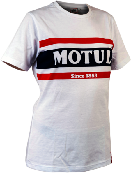 205971 Laat zien dat je deel uitmaakt van de Motul-club met het Motul Stripes Lifestyle t-shirt!