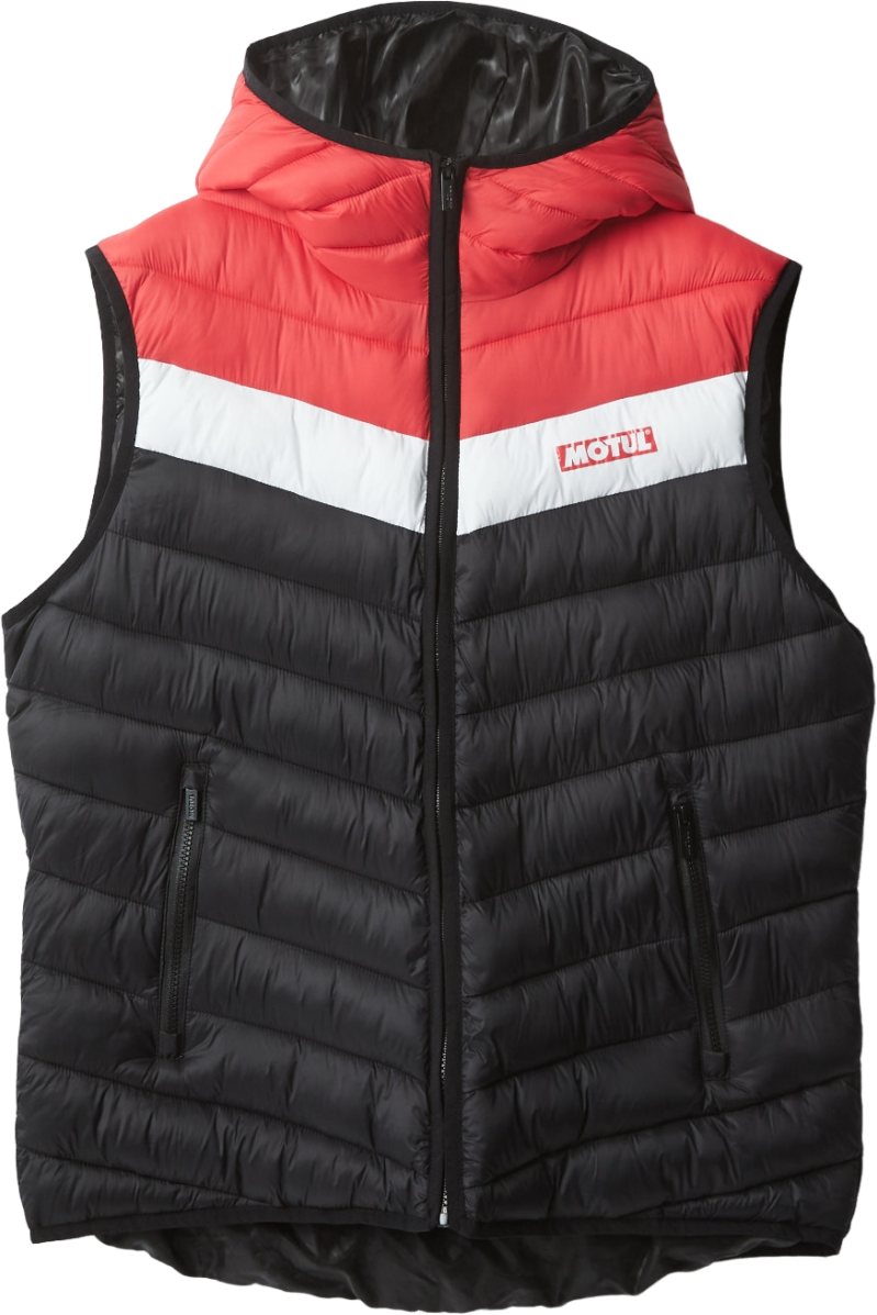 207990 Quilted vest with synthetic down filling.
