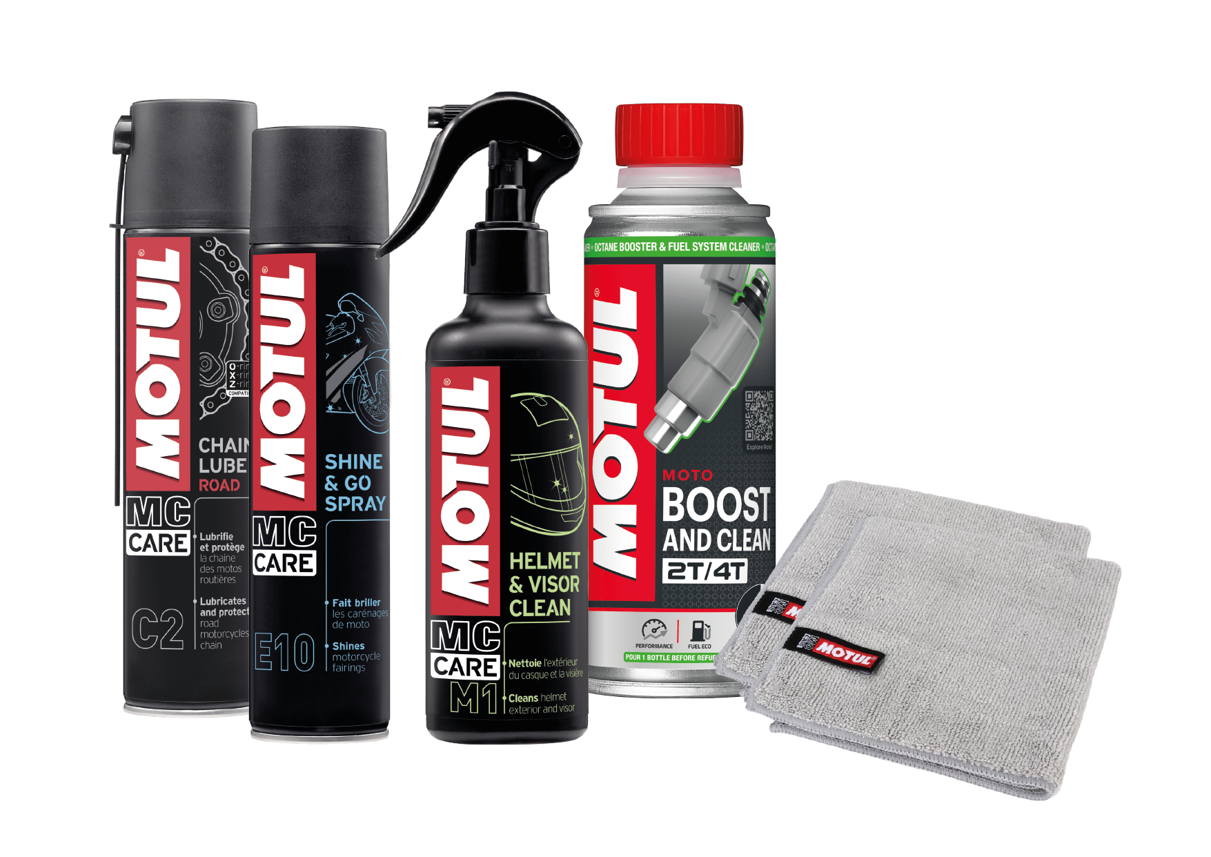 PROMO2 The Ready-to-Ride Kit contains various products to help you get back on your way!
